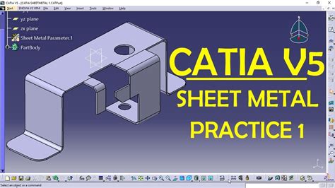 catia sheet metal|CATIA sheet metal exercises pdf.